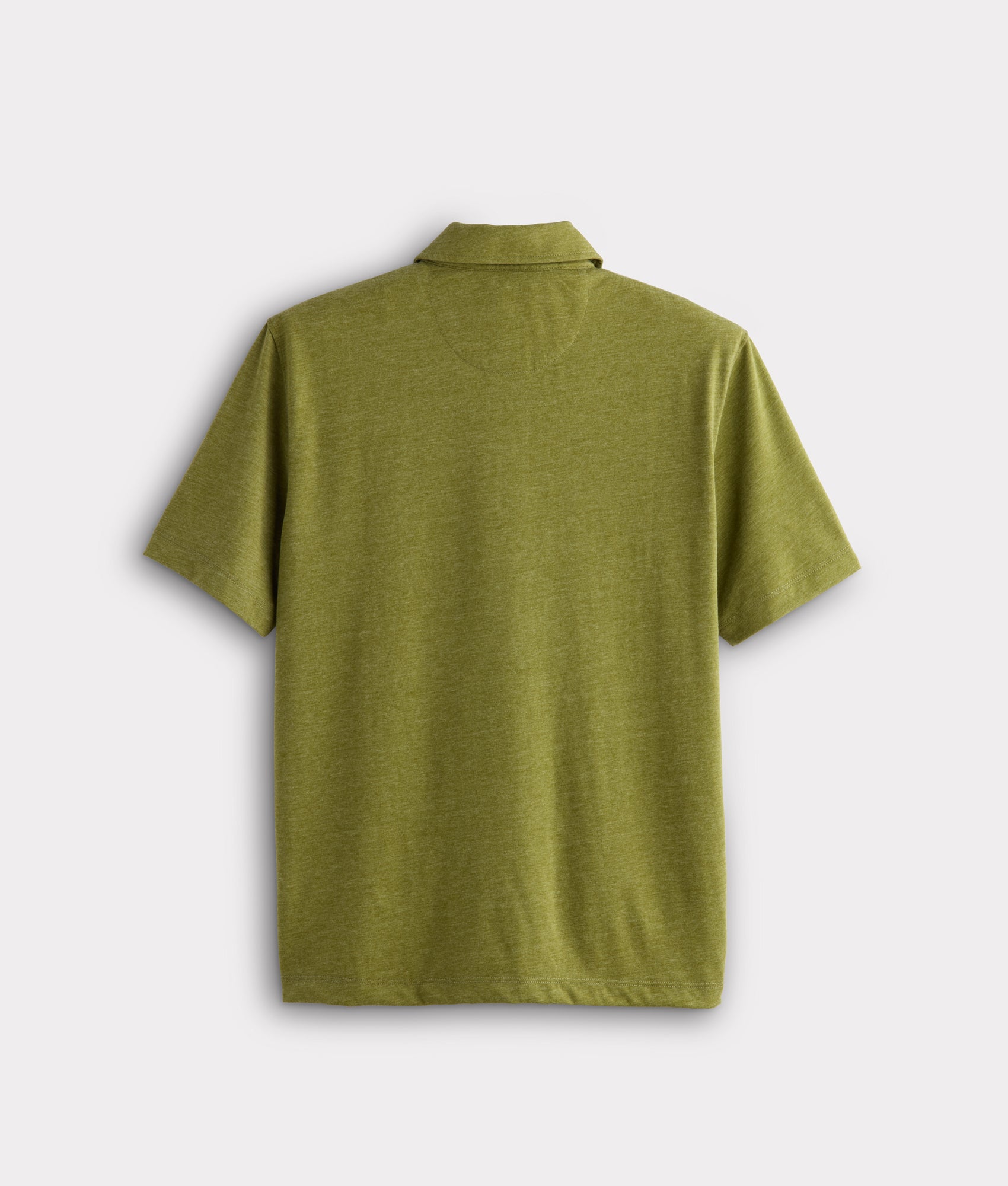 Lucchese Pima Blend Polo :: Olive - Image 13