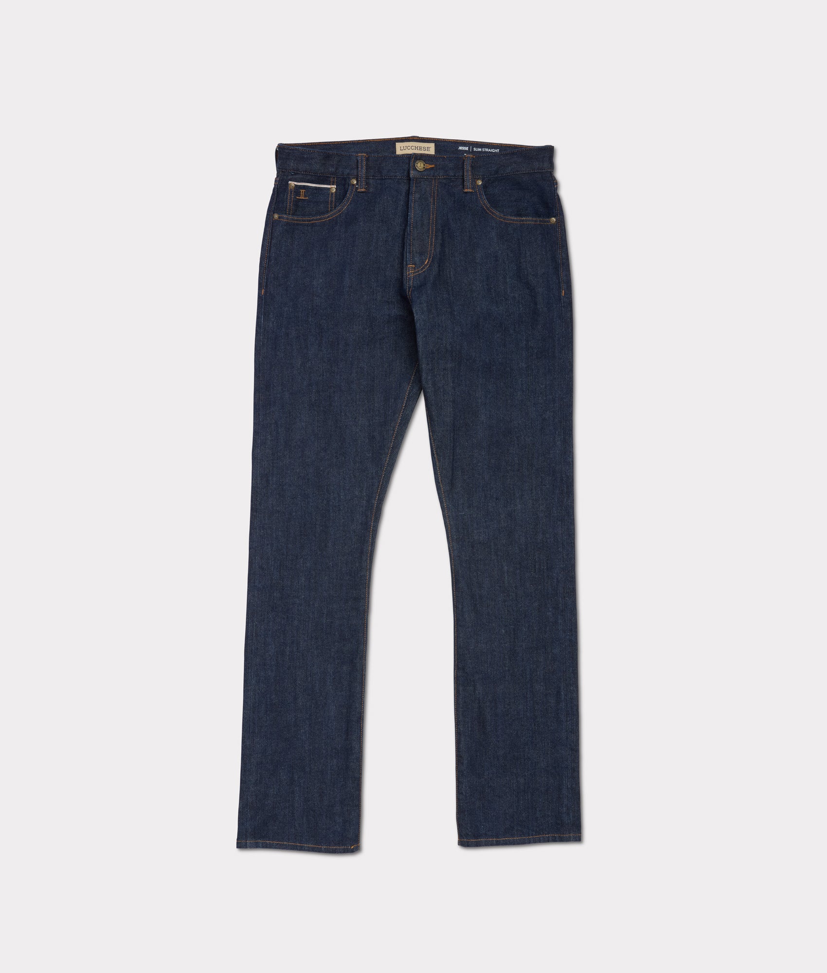 Jesse Men's Slim Straight Jean :: Cavalry Blue