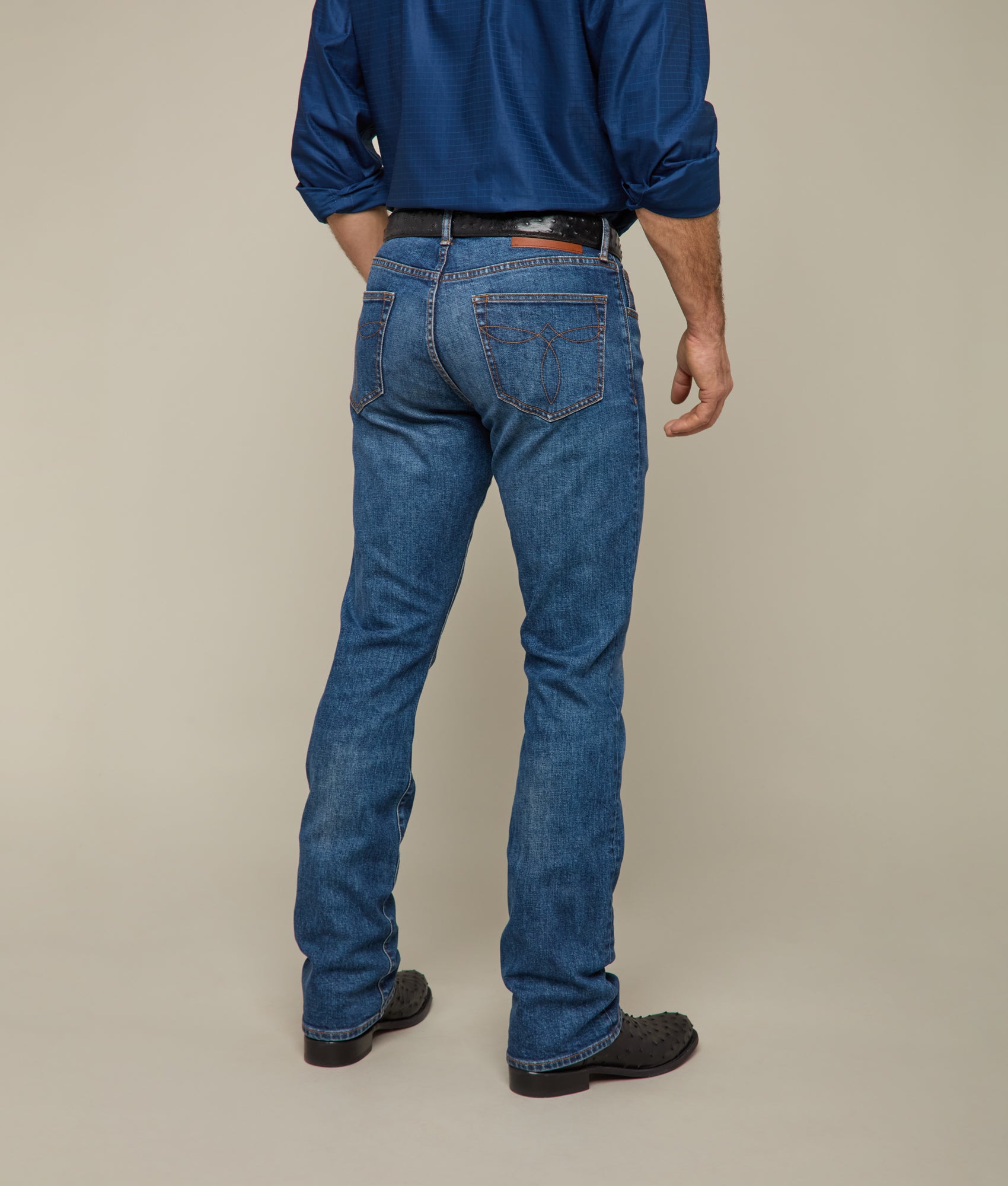Dean Men's Bootcut Jean :: Ranch Hand Wash - Image 4