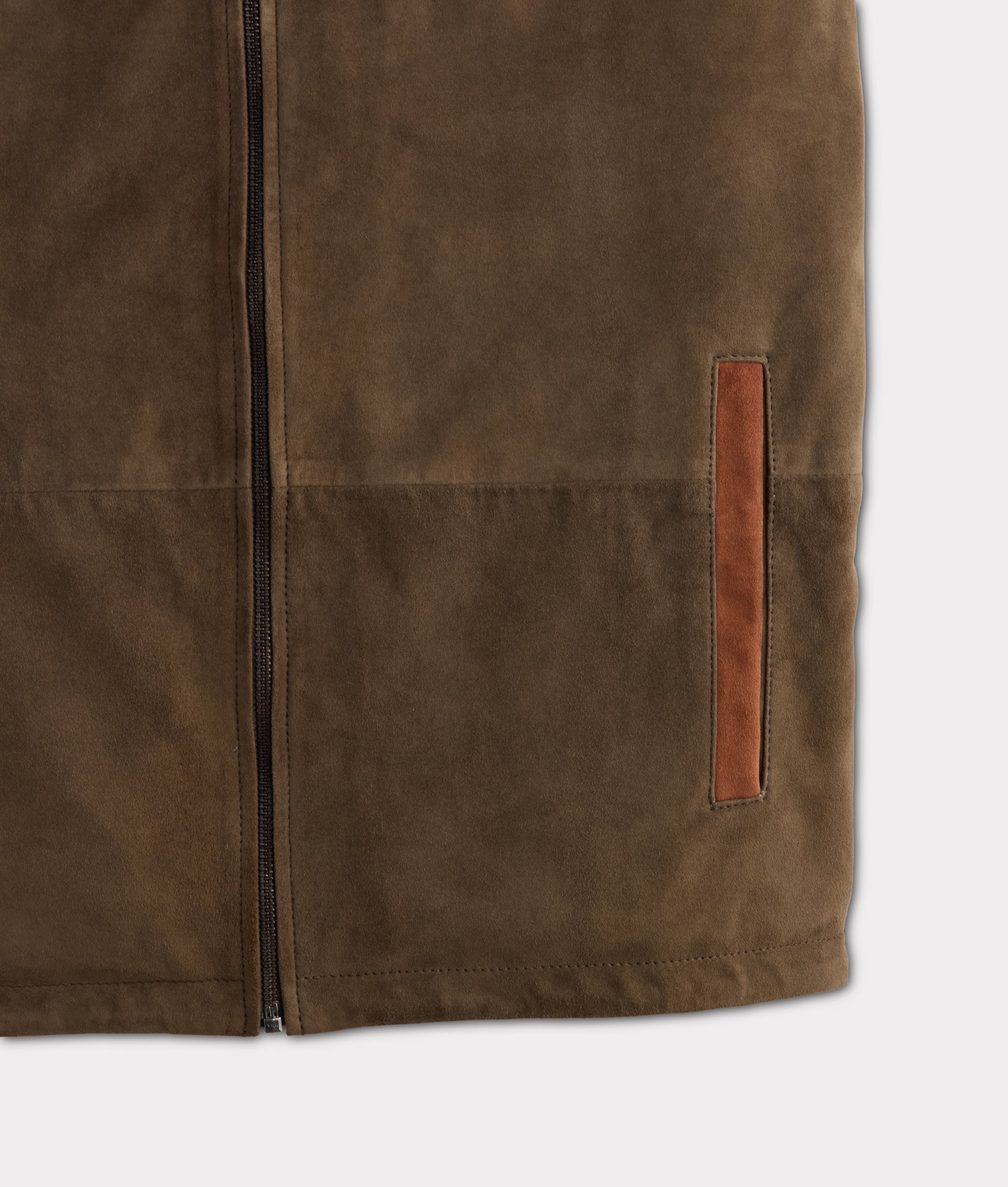 Rit Two-Tone Vest :: Olive - Image 5