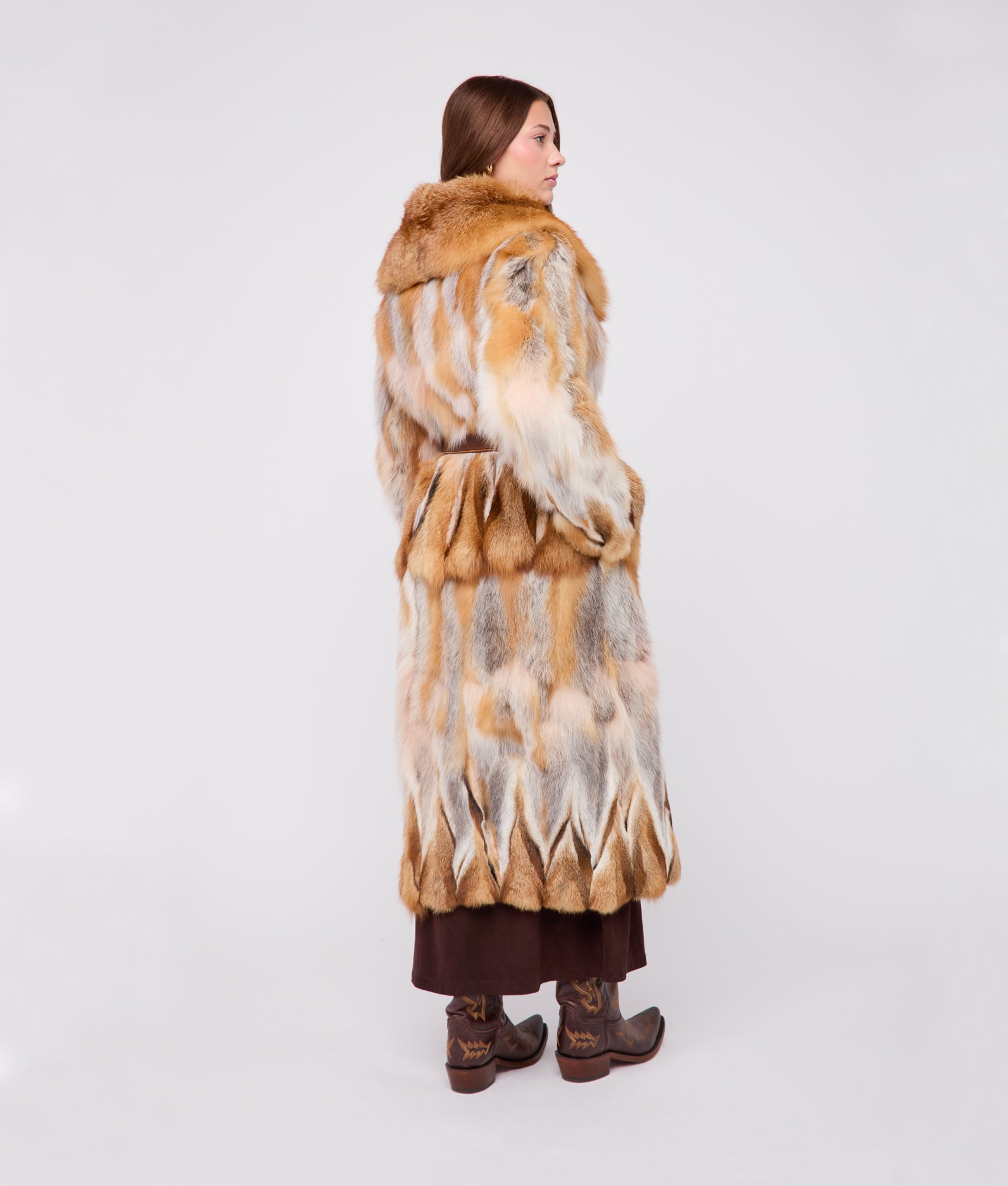 Lorelai Fur Coat :: Natural - Image 15