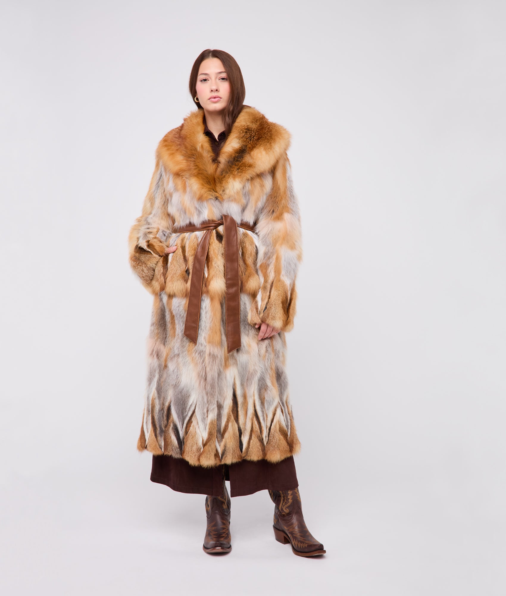 Lorelai Fur Coat :: Natural - Image 2