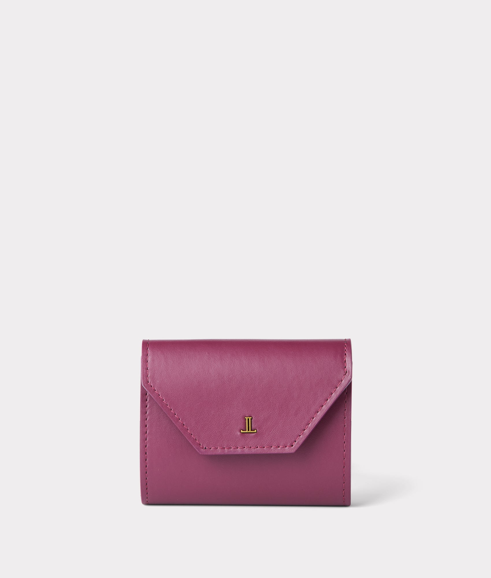 Short Wallet On A Chain :: Burgundy - Image 6