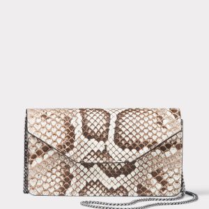 Long Exotic Wallet On A Chain :: Natural