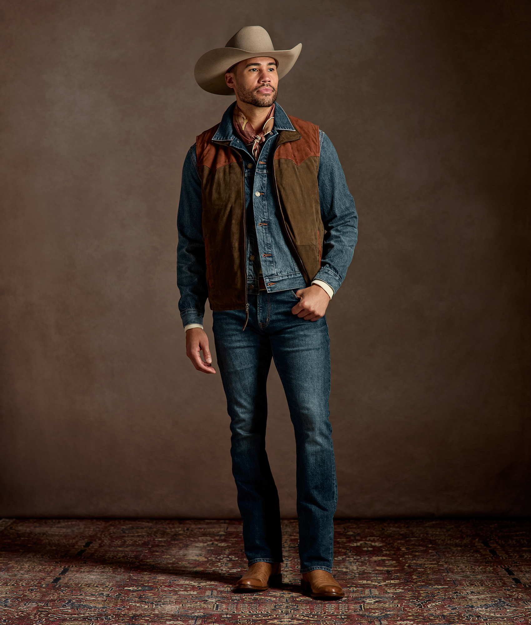 Dean Men's Bootcut Jean :: Ranch Hand Wash - Image 2