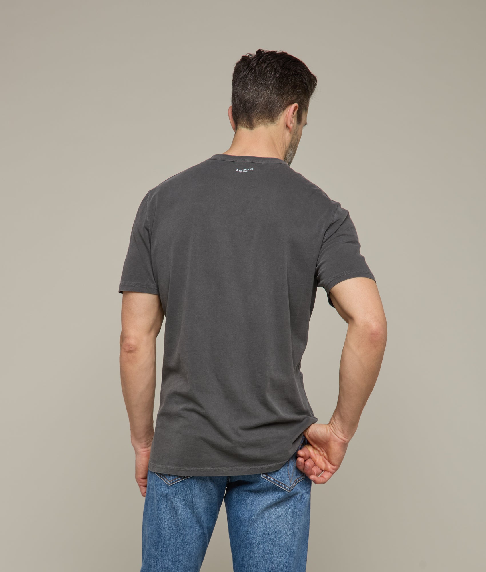 Rodeo Stub Tee :: Carbon - Image 6
