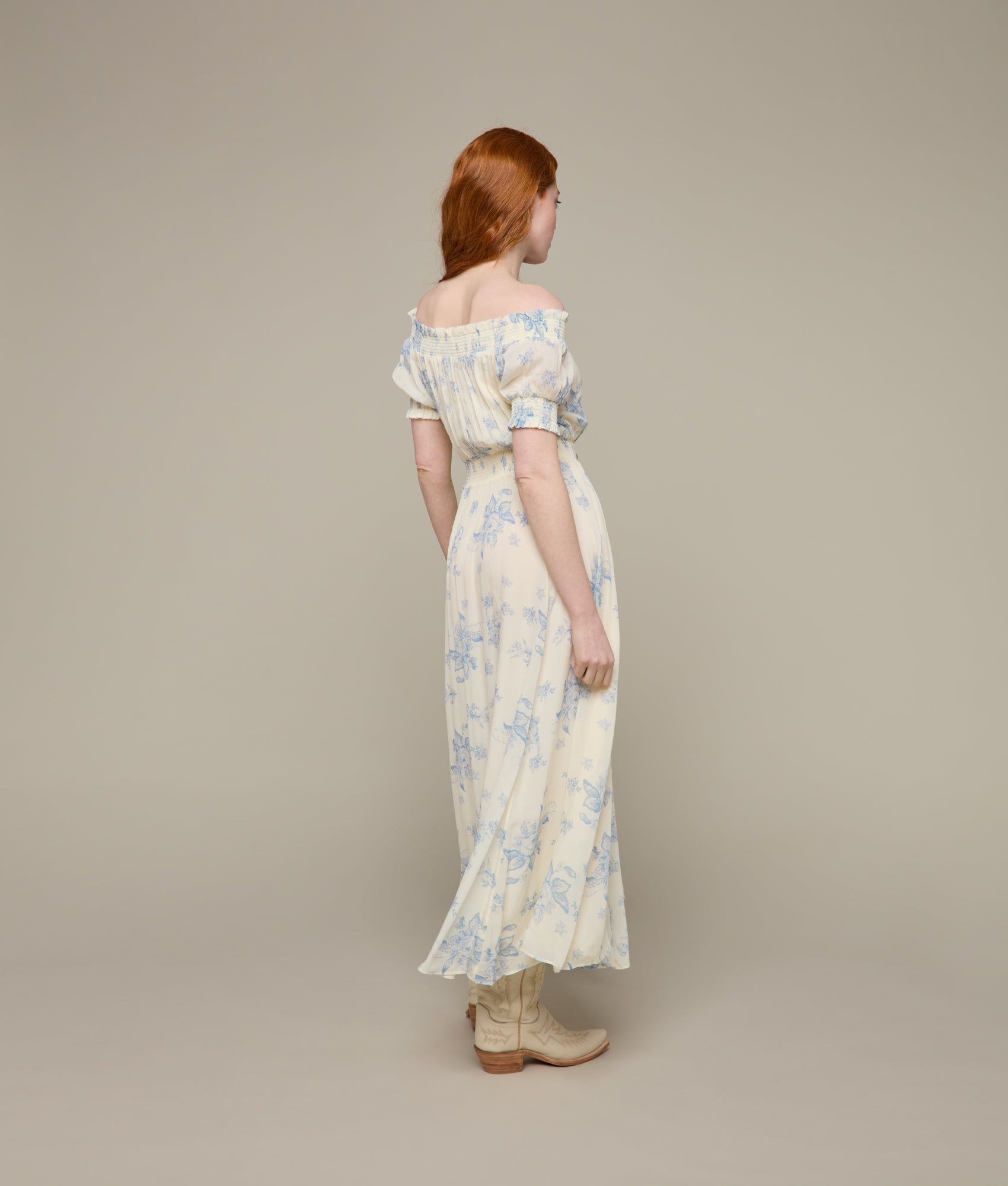 Victoria Dress :: Cream - Image 3