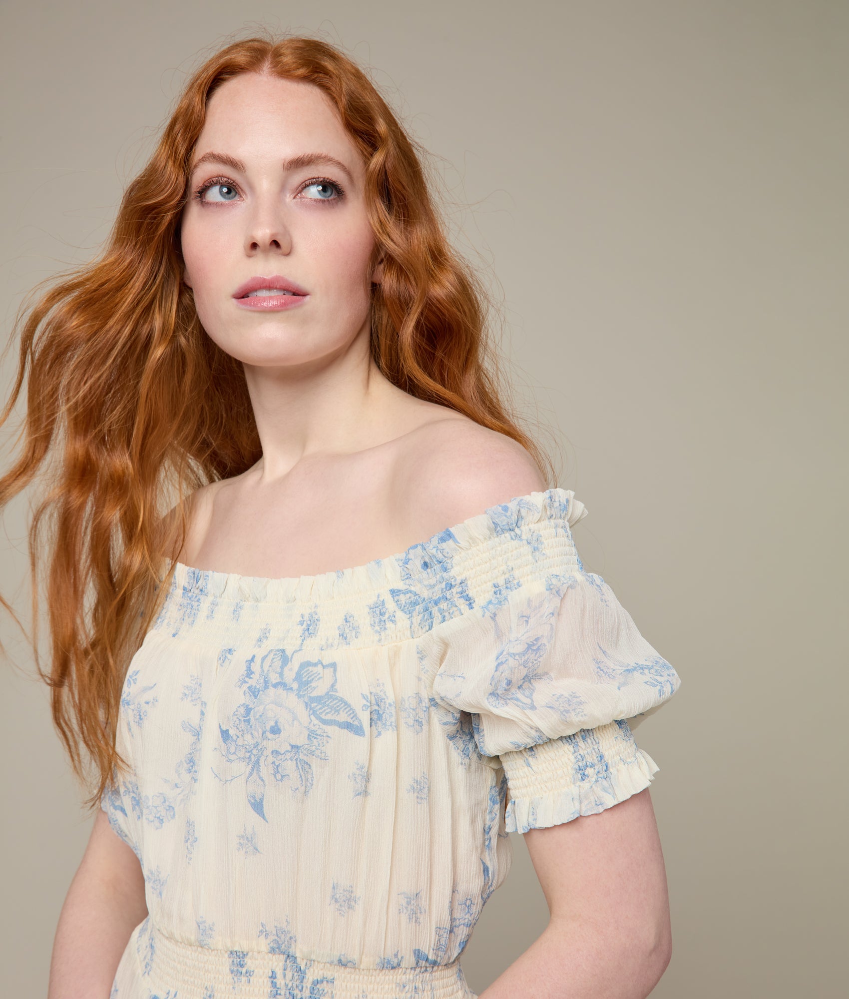 Victoria Dress :: Cream - Image 4