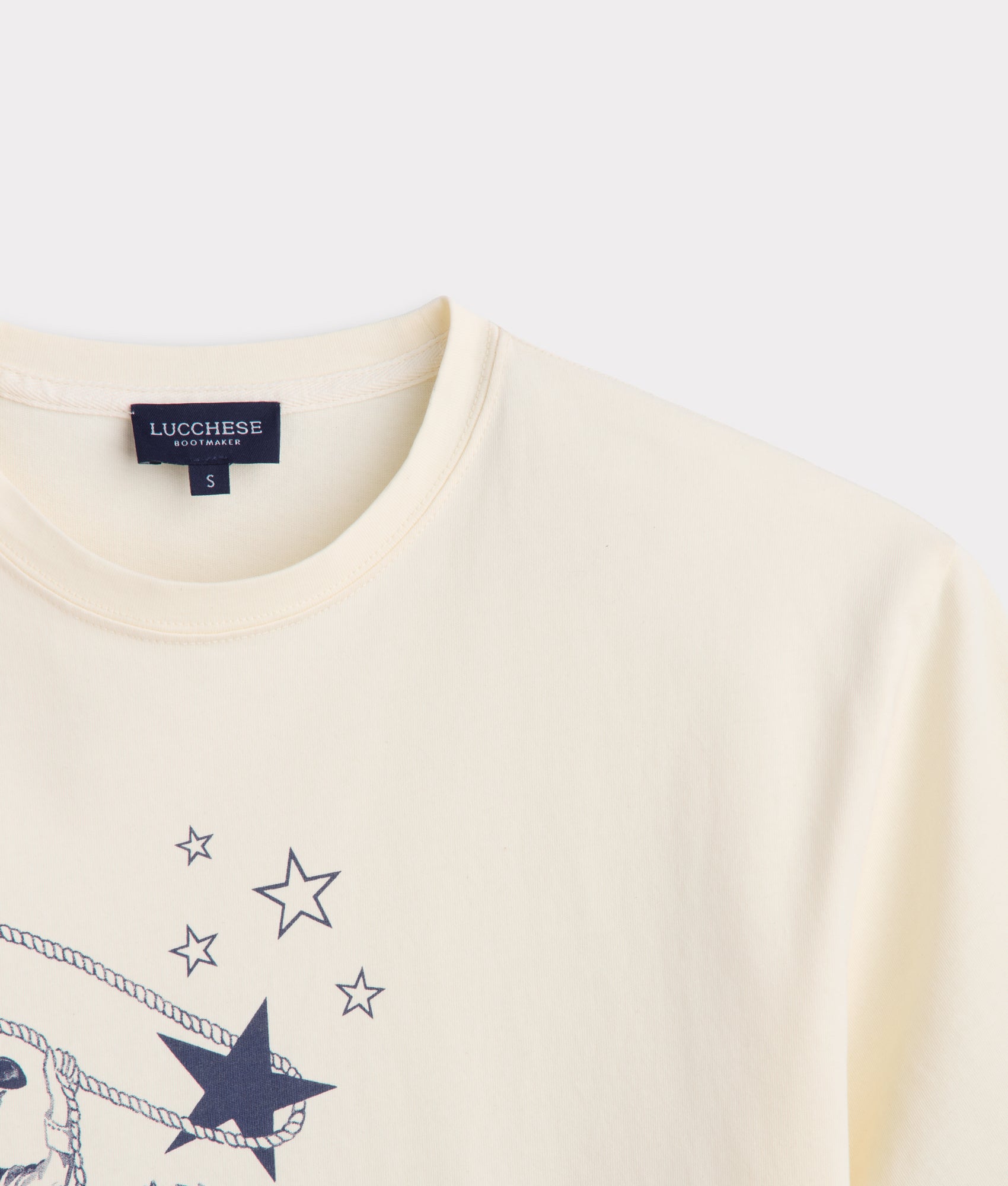 Star Struck Cowgirl Tee :: Ivory - Image 3