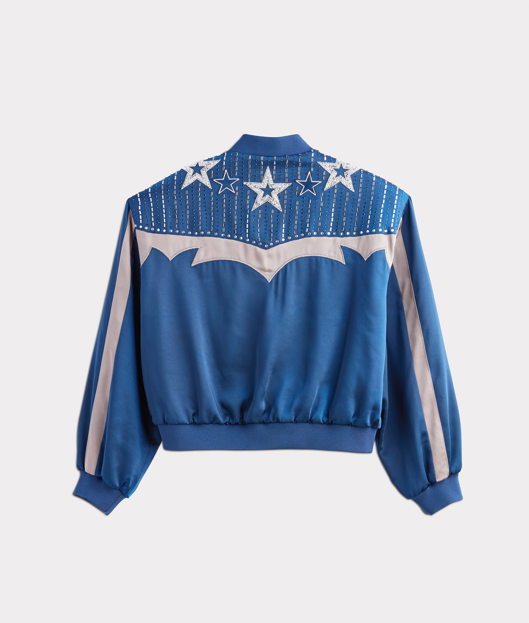 Lucchese x Dallas Cowboys Bomber Jacket :: Blue - Image 7