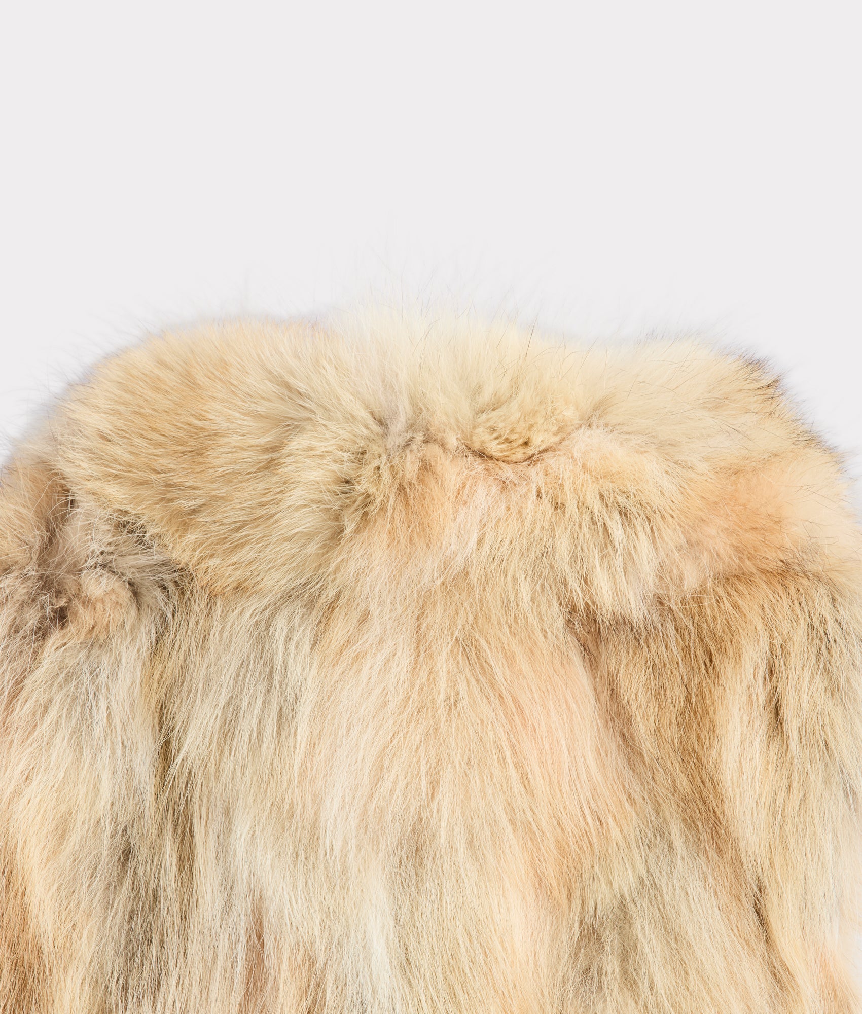 Kirsta Fur Vest :: Natural - Image 5