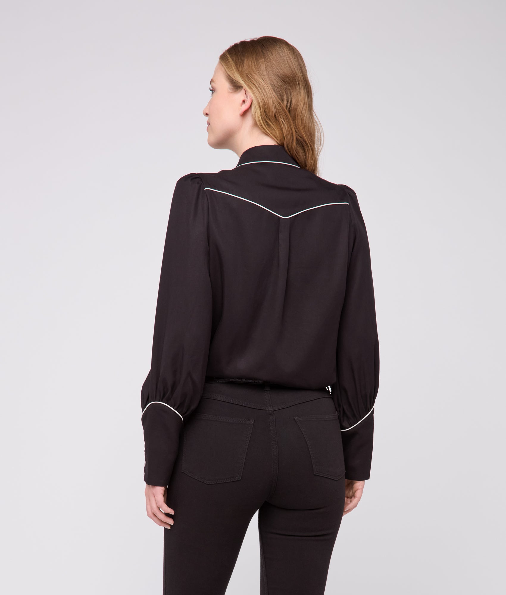 Elizabeth Blouse :: Black - Image 10