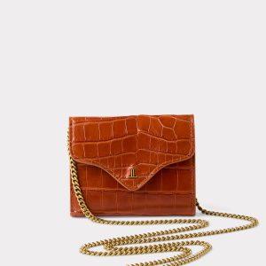 Short Exotic Wallet On A Chain :: Yellow