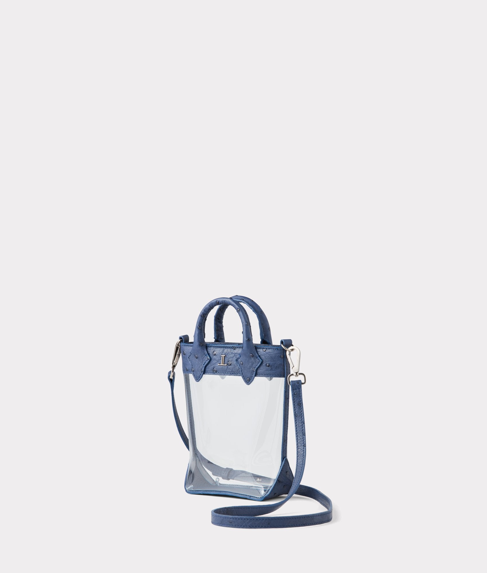 Ostrich Stadium Shopper :: Navy - Image 8