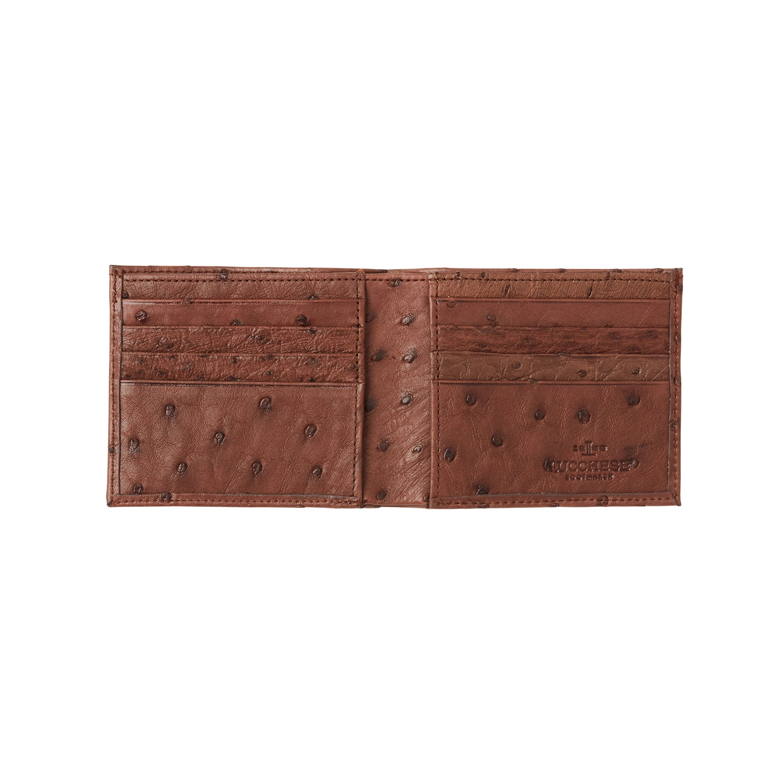 Hipster Wallet ?C Ostrich :: Sienna - Image 4