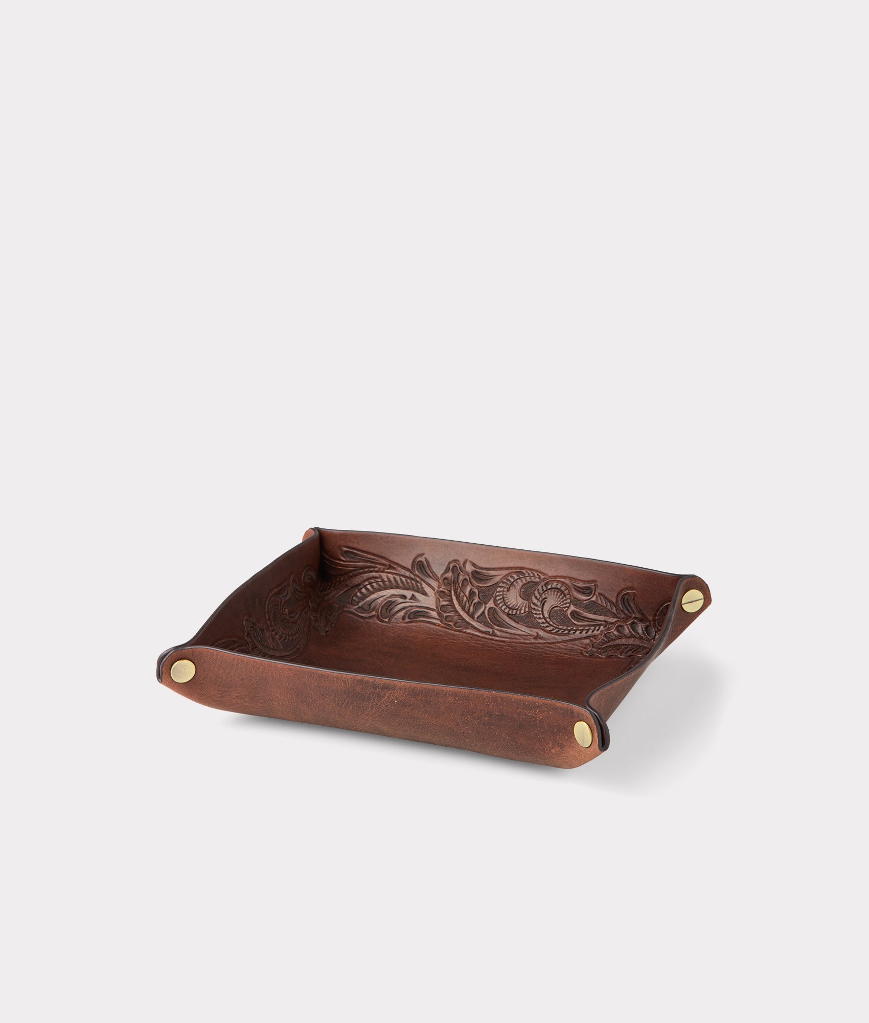 Carver Valet Tray :: Brown - Image 5