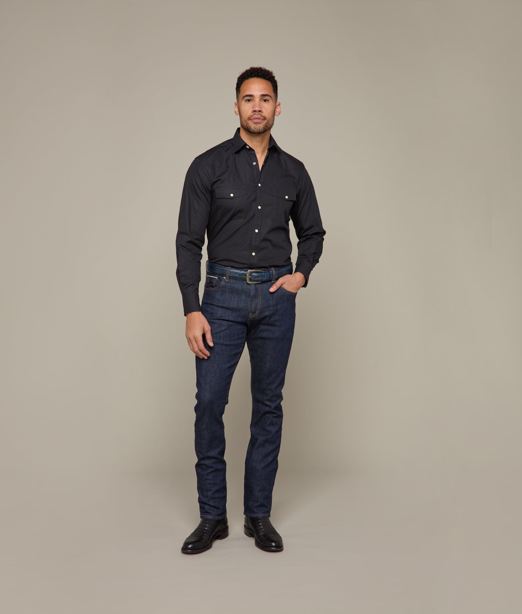 Estoque Belt :: Navy - Image 5