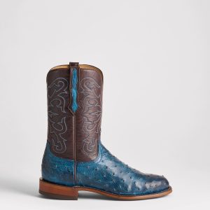 Hudson :: Navy + Chocolate