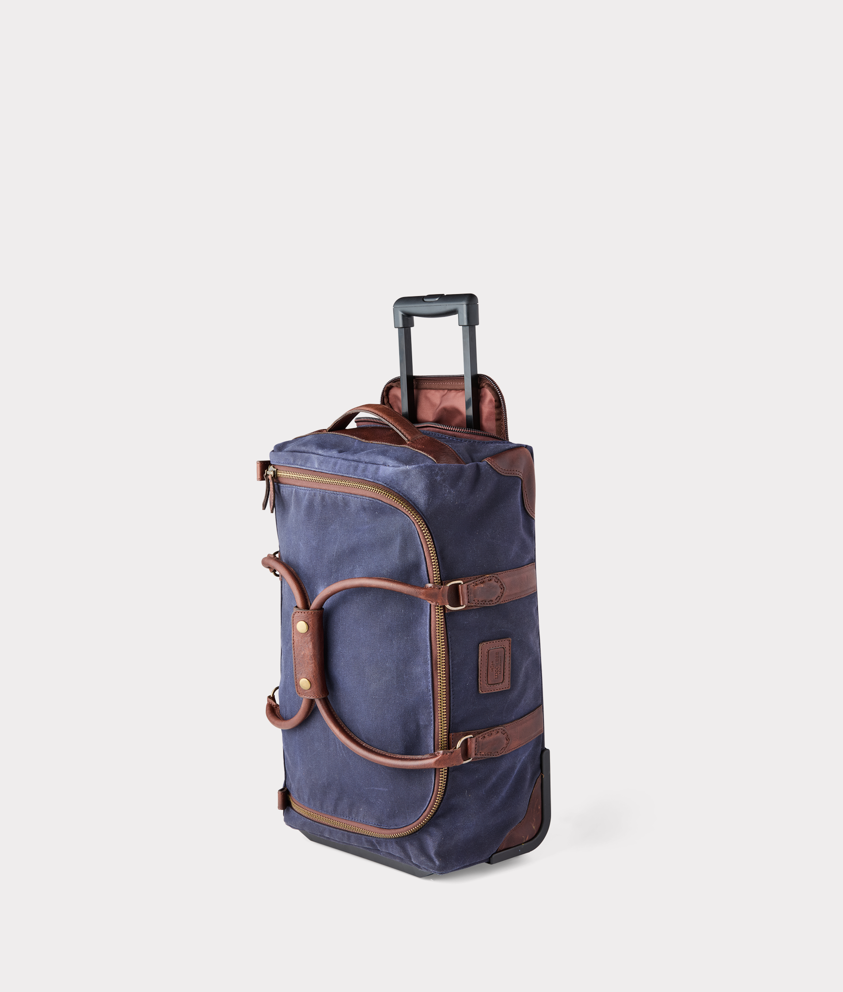 Everyday Waxed Canvas Rolling Duffle :: Navy - Image 12