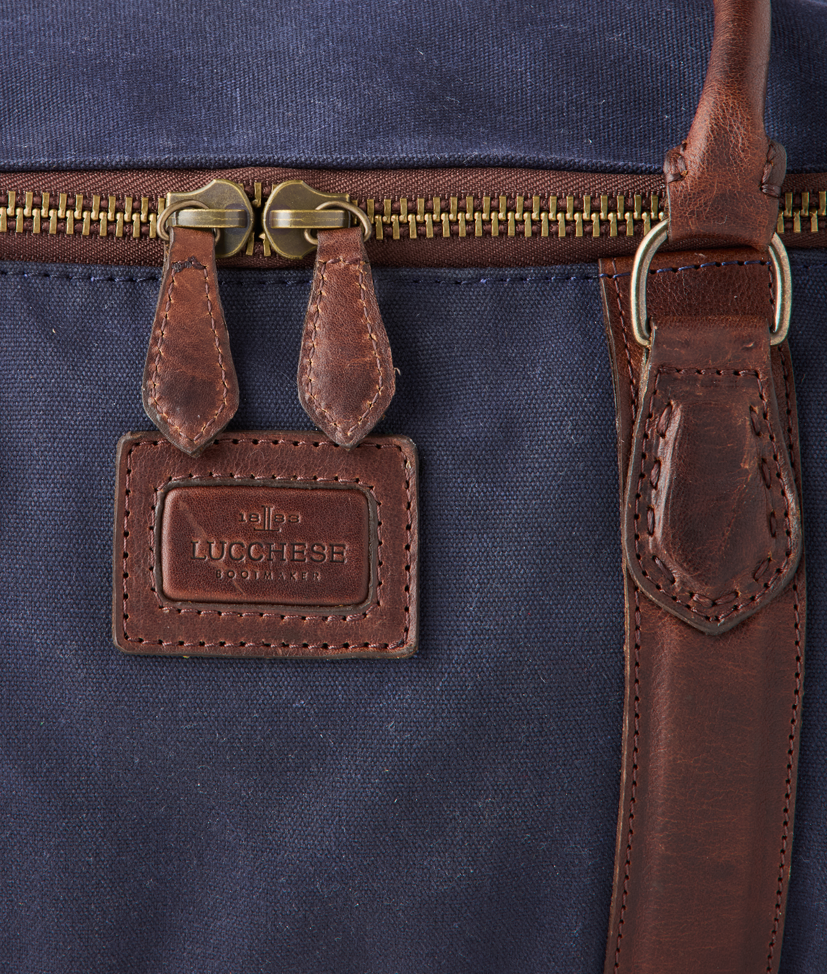 Everyday Waxed Canvas Rolling Duffle :: Navy - Image 14