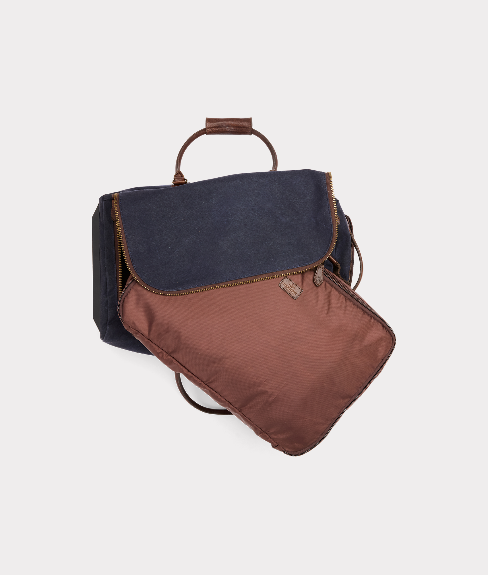 Everyday Waxed Canvas Rolling Duffle :: Navy - Image 7