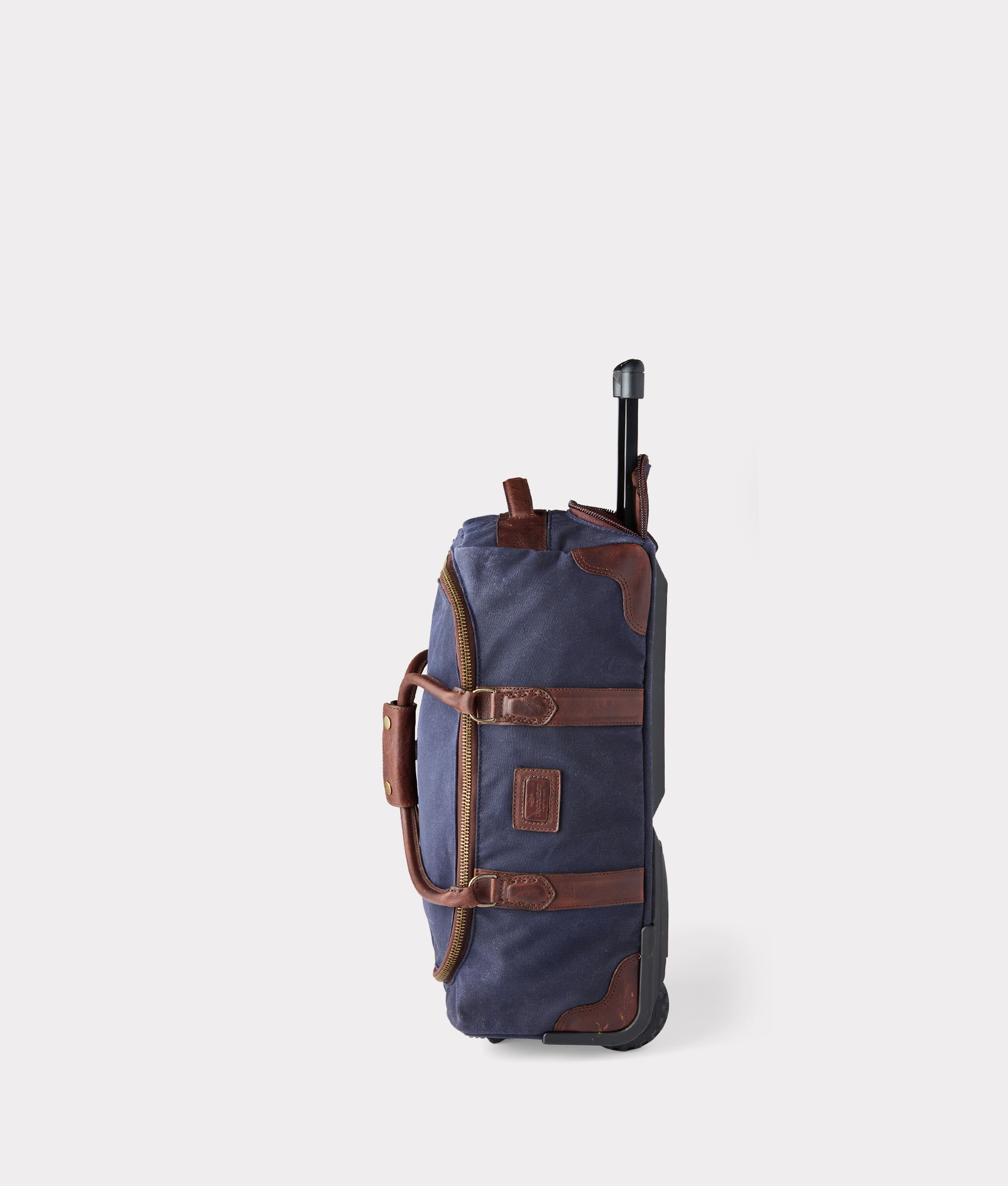 Everyday Waxed Canvas Rolling Duffle :: Navy - Image 11