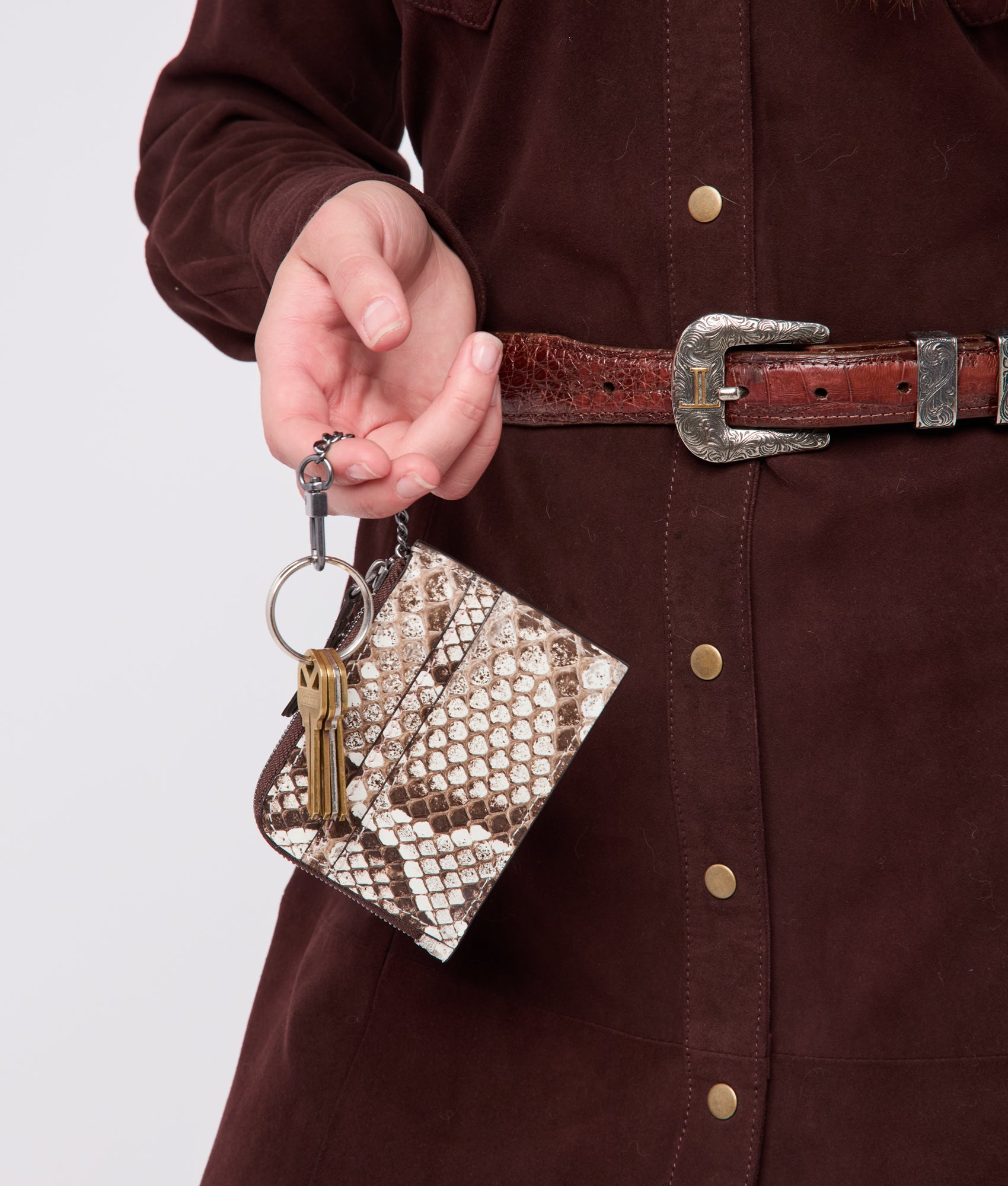 Keychain Card Case :: Natural - Image 2