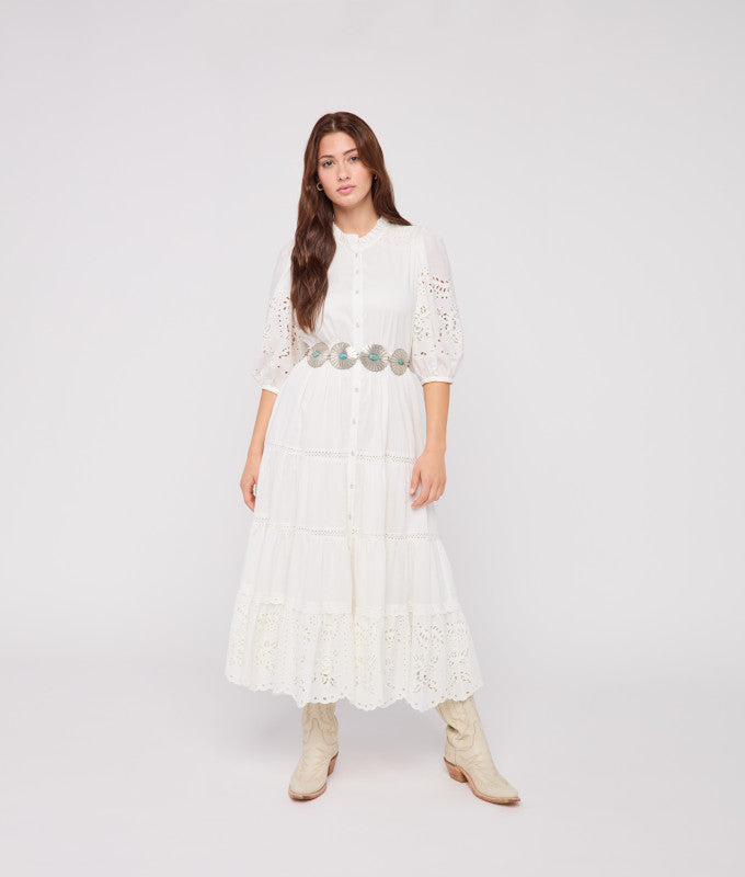 Kings Concho Belt :: Turquoise - Image 3