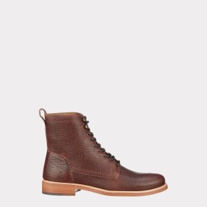 6 Lace Up Derby Boot :: Whiskey