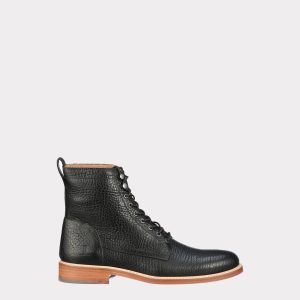 6 Lace Up Derby Boot :: Black