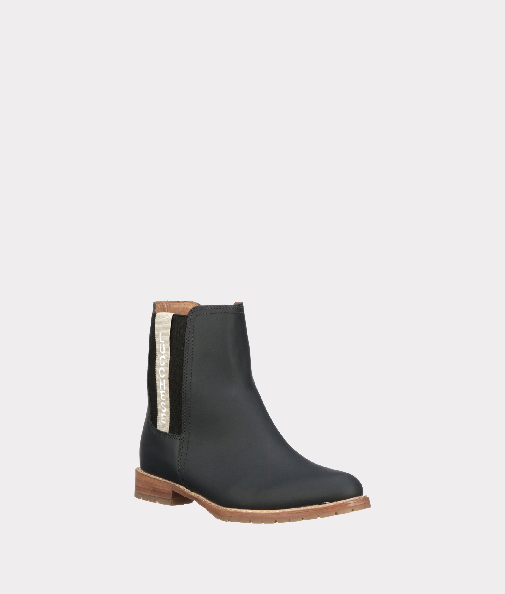 All-Weather Ladies Garden Boot :: Navy + Black - Image 6