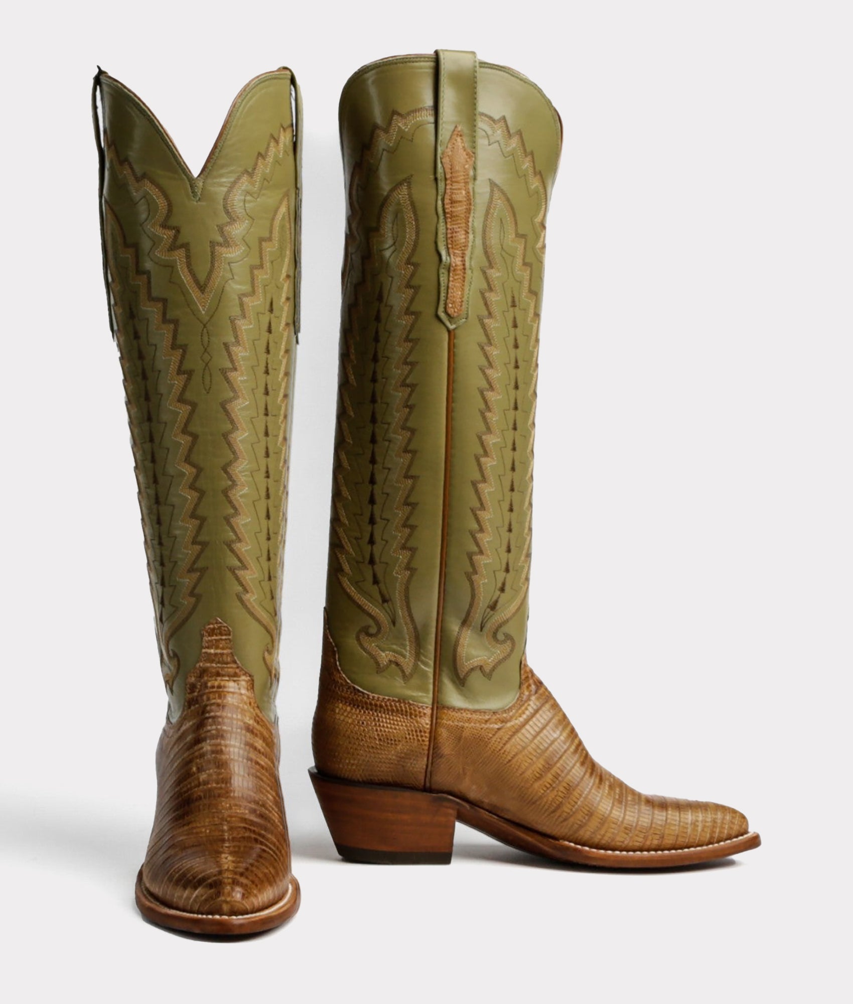 Priscilla Exotic :: Tan + Sage - Image 2