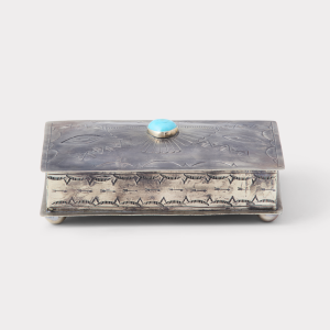 Southwestern Thunderbird Box :: Silver