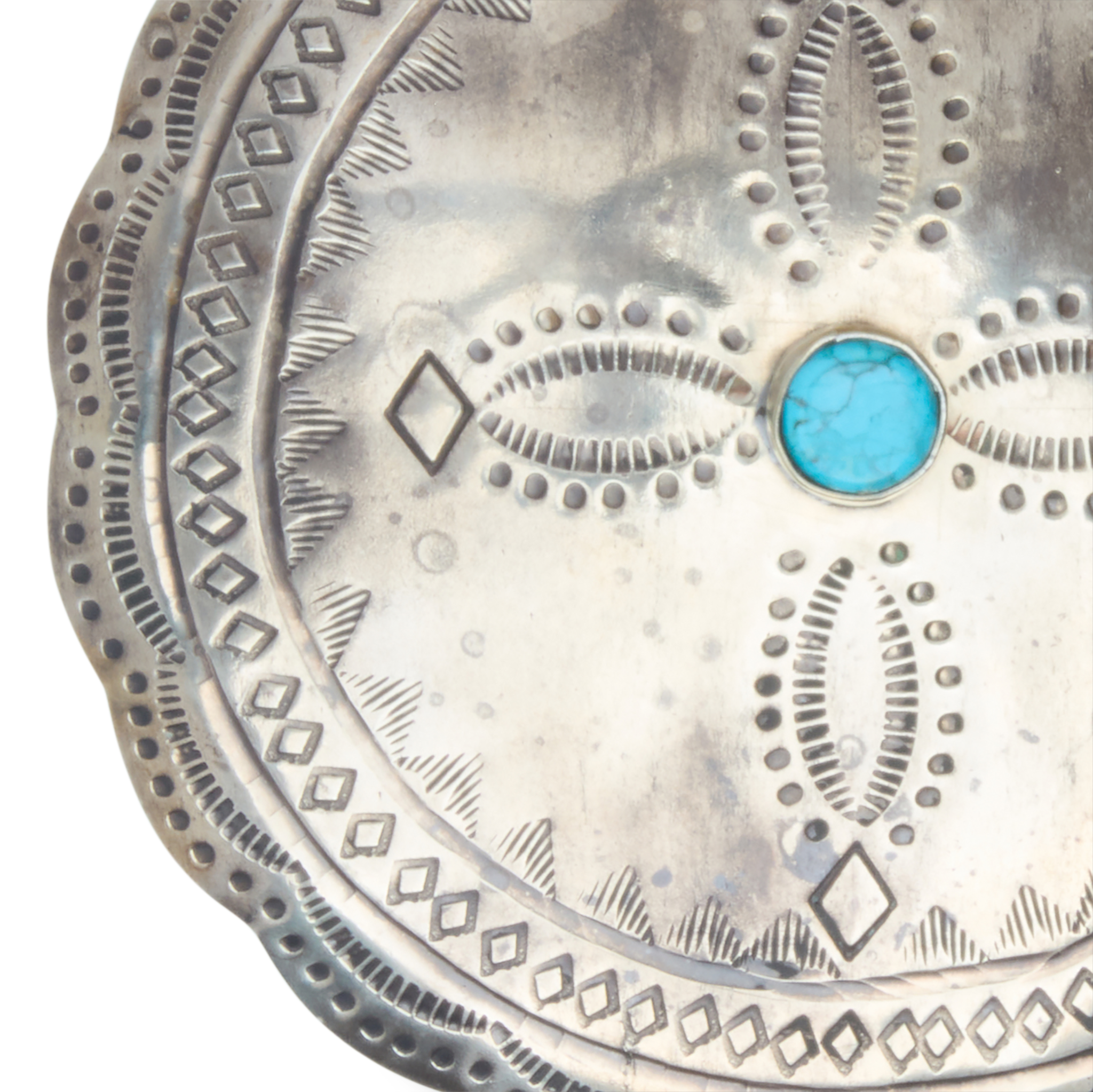 Southwestern Round Box :: Silver - Image 6
