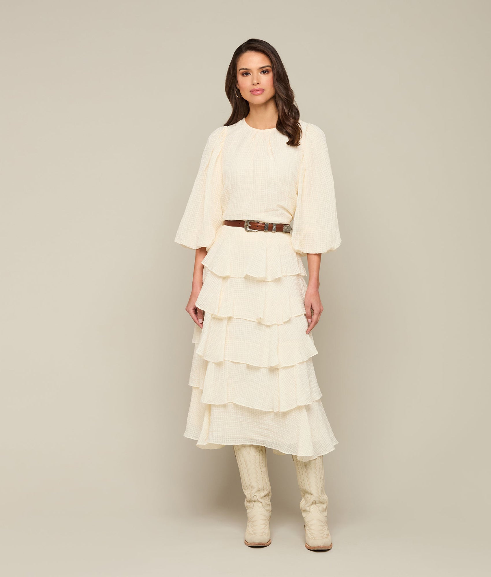 Smooth Ranch Hand Tapered :: Tan - Image 4